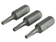 Faithfull Tools Security S2 Grade Steel Screwdriver Bits