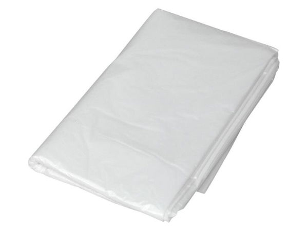 LIGHT-DUTY POLYTHENE DUST SHEET 3.6 X 2.7M