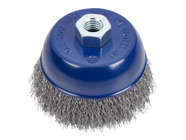 BlueSpot® Steel Wire Cup Brush