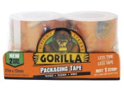 GORILLA PACKAGING TAPE 72MM X 27M REFILL PACK OF 2