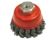Faithfull Tools Wire Cup Brush Twist Knot