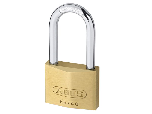 ABUS 65HB Series Brass Padlocks Lond Shackle