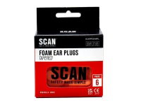 TAPERED FOAM EARPLUGS (6 PAIRS) SNR29