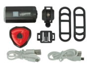 ELITE RECHARGEABLE LED BIKE LIGHT SET