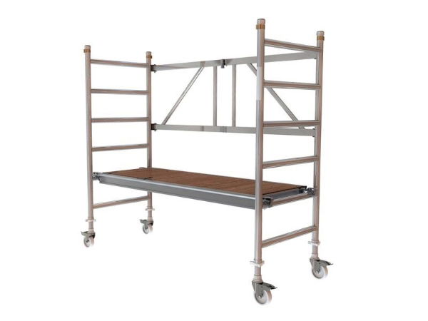 Zarges PaxTower 3T with Toeboards and Stabilisers Platform