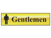 Scan® Safety & Workwear Products Sign: Gentlemen Bathroom