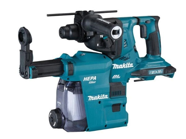 DHR281ZWJ LXT ROTARY HAMMER + EXTRACTOR 36V (2 X 18V) BARE U