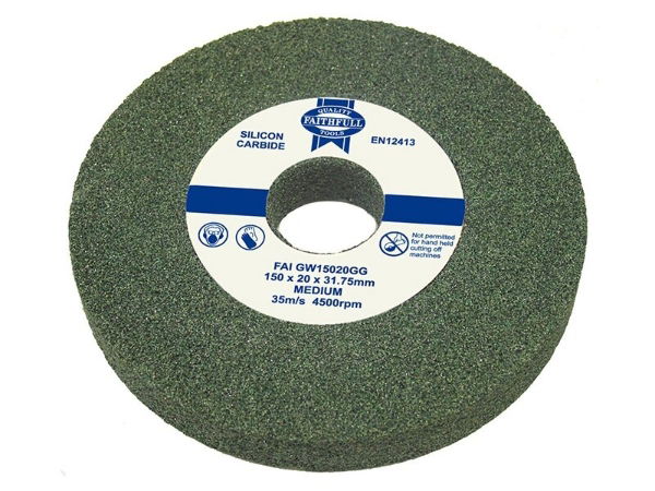 Faithfull Tools Grinding Wheels, Silicon Carbide