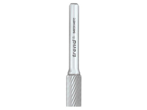S49/2 X 1/4 STC SOLID CARBIDE CYLINDER BURR 10 X 20MM