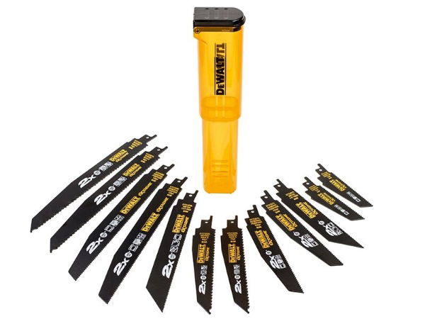DT2441L 2X LIFE RECIPROCATING SAW BLADE SET 12 PIECE