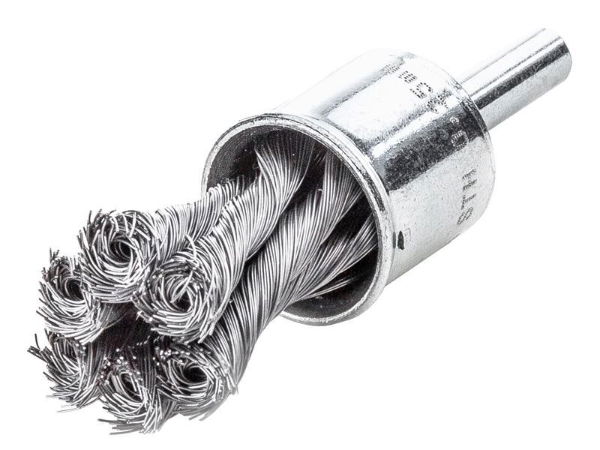 Lessmann Knot End Brush with Shank