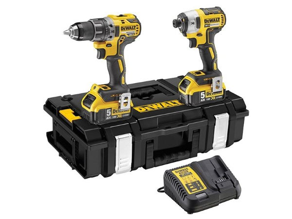 DCK266P2 XR BRUSHLESS TWIN PACK 18 VOLT 2 X 5.0AH LI-ION