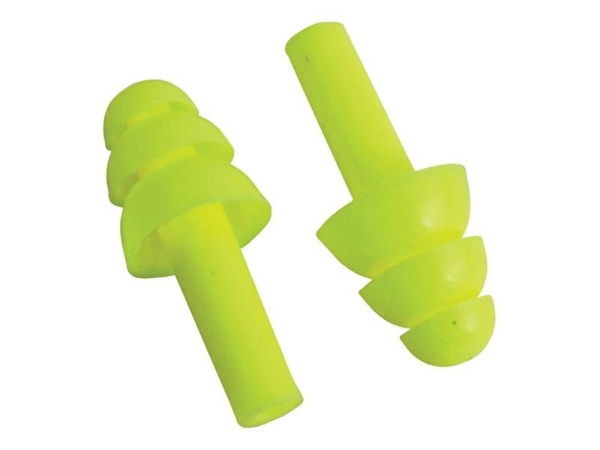SILICONE EARPLUGS (3 PAIRS)