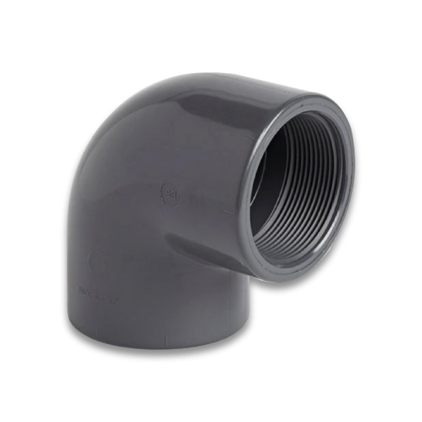 Vale® uPVC Threaded Elbow 90°