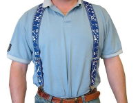 HEAVY-DUTY BRACES 50MM WIDE - BLUE