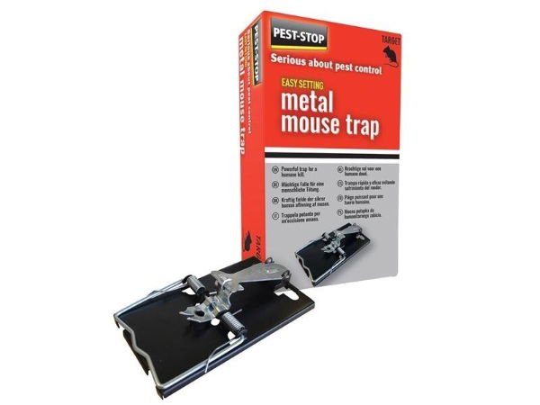 EASY SETTING METAL MOUSE TRAP (BOXED)