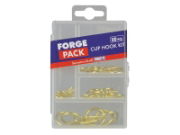CUP HOOK KIT FORGE PACK 30 PIECE