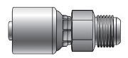 Gates MegaCrimp® Male JIC Couplings