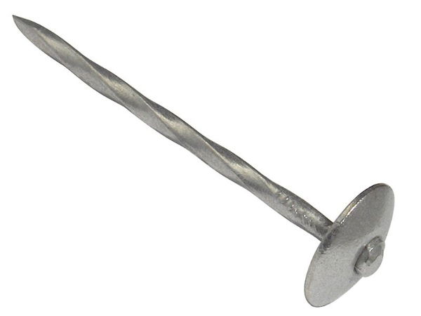 SPRING HEAD NAIL GALVANISED 65MM BAG WEIGHT 500G