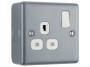 Masterplug® Metal Clad Switched Socket 13A