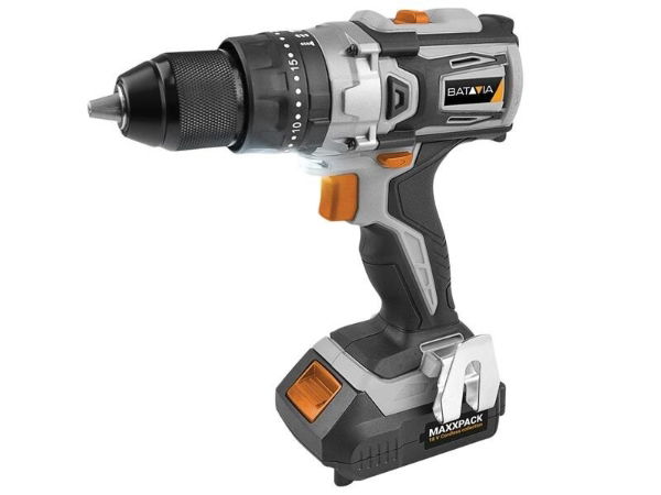 MAXXPACK BRUSHLESS COMBI DRILL 18V 1 X 2.0AH LI-ION