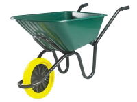 Walsall 120L Green Monarch Polypropylene Wheelbarrow