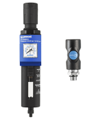Prevost Filtration Filter Regulator with Safety Quick Coupling
