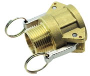 Vale® Brass Type B Lever Coupling BSPT