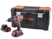 BCD700S2KA Combi Drill 18V 2 x 1.5Ah Li-ion