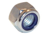 ForgeFix  Hexagonal Nuts with Nylon Inserts, ZP