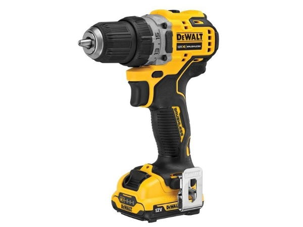 DCD701D2 XR BRUSHLESS SUB-COMPACT DRILL DRIVER 12V 2 X 2.0AH