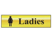 Scan® Safety & Workwear Products Sign: Ladies Bathroom
