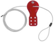 C556 STANDARD CABLE LOCKOUT 2M
