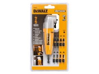 DT70619T IMPACT RATED RIGHT ANGLE DRILL ATTACHMENT & 8 BITS