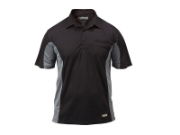 Apache Dry Max Black/Grey Polo Shirt