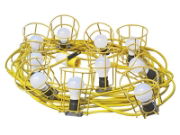 FESTOON LIGHTS LOW ENERGY 10 LED BULBS 110V 22M