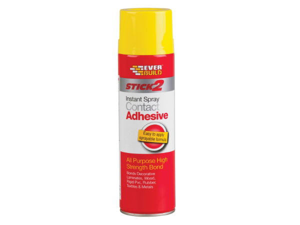 STICK 2 SPRAY CONTACT ADHESIVE 500ML