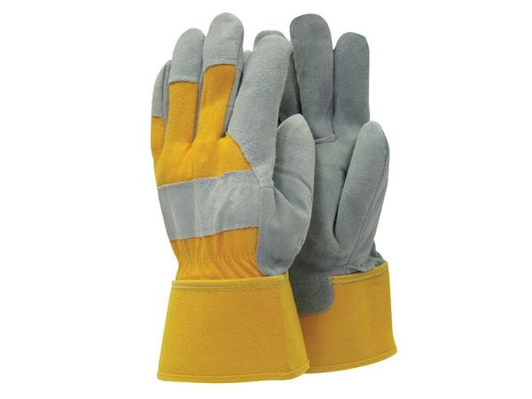 TGL409 MENS LEATHER PALM GLOVES
